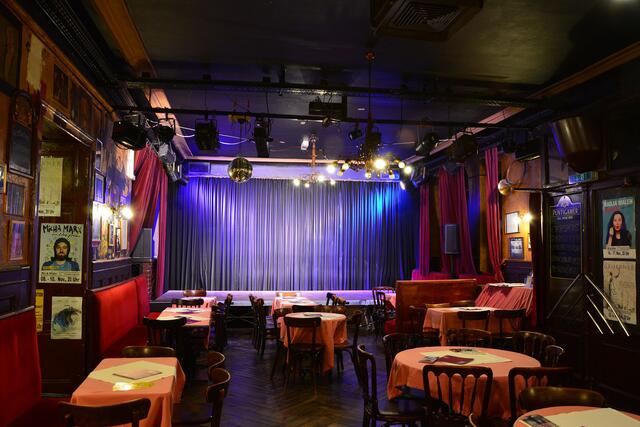 Seit 1983 der wichtigste Kabarettveranstaltungsort in Graz: die Kleinkunstbühne „Hin &amp; Wider“ im Theatercafe. | Foto: Manfred Koch
