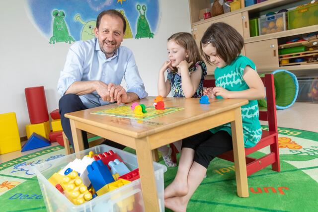OÖ Familienbund-Landesobmann Bernhard Baier freut sich auf viele kleine und große Besucher. | Foto: Archivbild/Wakolbinger