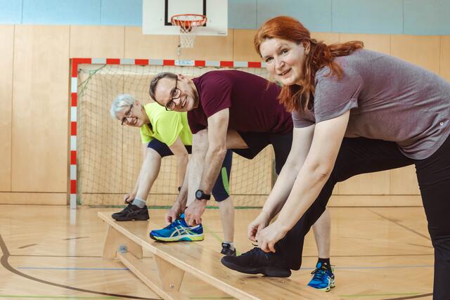 Im Rahmen des Jackpot.fit Programms können Erwachsene im Alter von 30 bis 65 Jahren ihre körperliche Fitness steigern und dadurch mehr Lebensqualität gewinnen. | Foto: Nina Hladil photograph