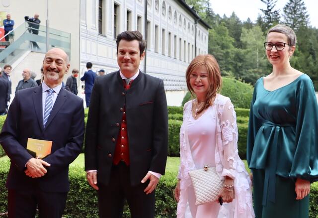 Alessandro De Marchi, Intendant Innsbrucker Festwochen der Alten Musik, Markus Lutz, GF Ibk Festwochen, Eva-Maria Sens, Betriebsdirektorin | Foto: Ricarda Stengg