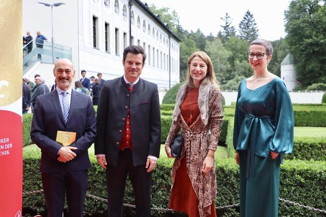 Alessandro De Marchi, Intendant Innsbrucker Festwochen der Alten Musik, Markus Lutz, GF Ibk Festwochen und Eva-Maria Sens, Betriebsdirektorin | Foto: Ricarda Stengg