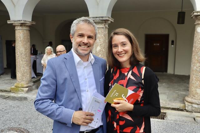 Wolfgang Katsch, Geschäftsleiter SOS-Kinderdorf Tirol mit Frau  | Foto: Ricarda Stengg