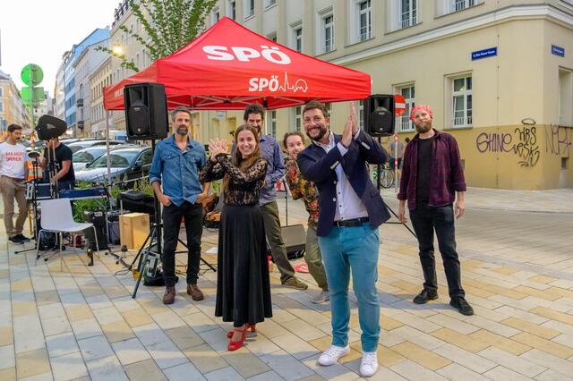Am 26. August lädt die SPÖ Mariahilf zum Grätzel-Sommerfest! Besonderes Highlight: Es spielen die Romeritos de Viena. | Foto: Fetjek
