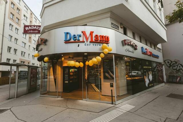 Auf der Wiedner Hauptstraße 64 hat die Filiale von Der Mann und Radatz nach Umbau wiedereröffnet. | Foto: Der Mann