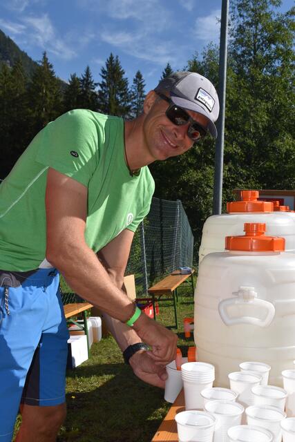 Früherer OK-Chef Siggi Klotz war als Helfer im Einsatz