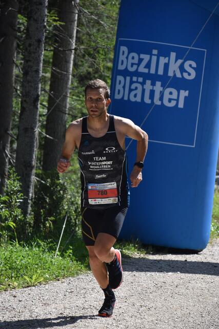 Lokalmatador Daniel Götz (Schischule Leutasch) Zweiter über 21 km!