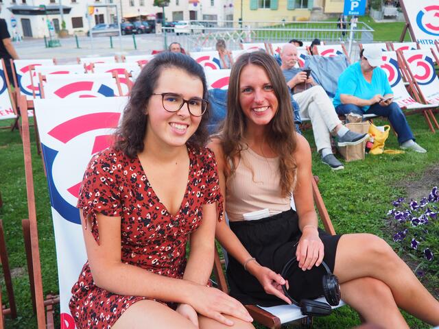 Florentina und Esther wurden am Samstag vielleicht zu Gaga-Fans.