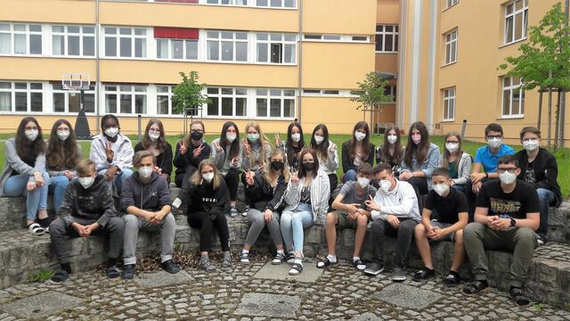 Virtueller Gruß an die Kollegen in Empoli: Die St. Georgener Schüler lernten ihre italienischen Kollegen zumindest online kennen und schätzen. | Foto: privat