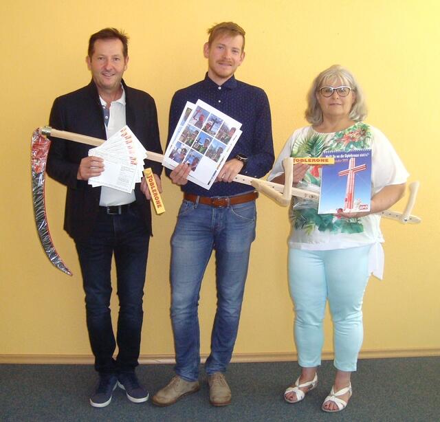 Kurt Pawluk, Daniel Neudeck, Marina Pfeiffenberger (v.li.). | Foto: SPÖ Roßleithen