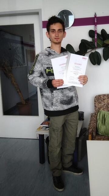 Erfolgreicher „Teilzeitlehrling“ aus Gmunden: Stefan Thallinger. | Foto: BFI