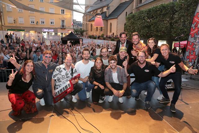 ALLE ACHTUNG, POPWAL und das Team vom Verein GEMMA waren begeistert vom Konzertabend | Foto: Verein GEMMA/Gerhard Kampitsch