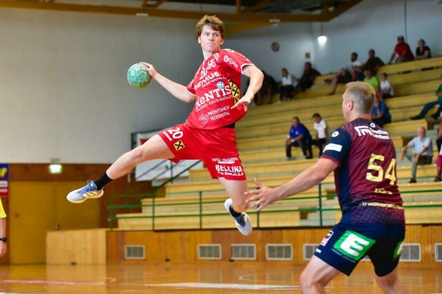 Die Spieler der HSG freuen sich, die Fans wieder in den Hallen begrüßen zu dürfen. | Foto: Fritz Suppan