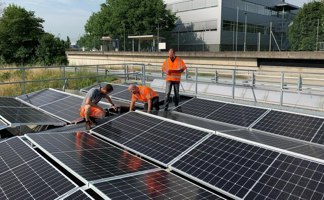 Mit einer zweiten Photovoltaikanlage wird der Plabtuschtunnel mit noch mehr grüner Energie versorgt, die auch vor Ort schon genutzt wird. | Foto: Asfinag
