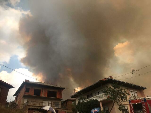 Die Feuerwehren aus dem Bezirk Voitsberg waren und sind eine große Hilfe für die wenigen Kräfte in Nordmazedonien. | Foto: Haller