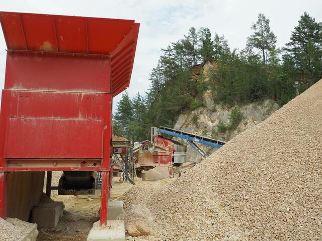 Brecher und Mahlwerke sind die Ursache für eine massive Staub- und Lärmbelastung in Leoben-Leitendorf. | Foto: WOCHE