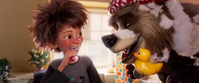 Der Film "Bigfoot Junior - Ein tierisch verrückter Familientrip" läuft ab Donnerstag, 26. August bei Star Movie. | Foto: 2021 Einhorn Film