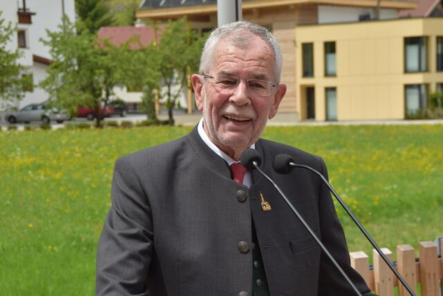 Der Kaunertaler Ehrenbürger Bundespräsident Alexander van der Bellen. | Foto: Schwarz
