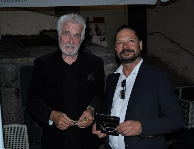 Frank Hoffmann und Immobilien-Unternehmer Andi Pilz. 