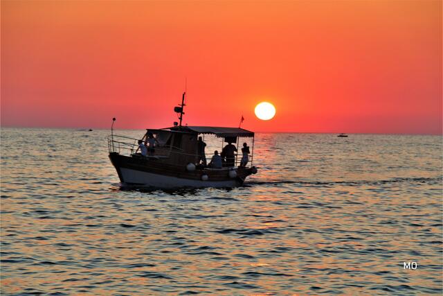 Blutroter Sonnenuntergang, Rovinj