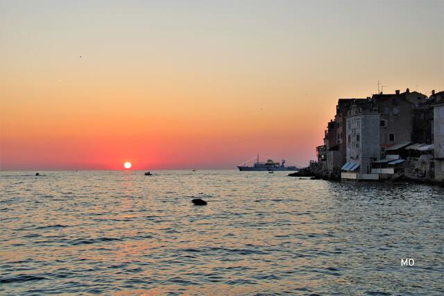 Rovinj, Sonnenuntergang