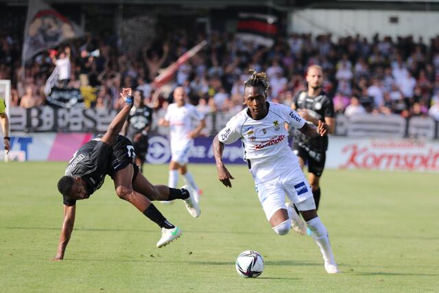 Die Grazer hatten Mamoudou Karamoko über weite Strecken gut in Griff. | Foto: Reischl