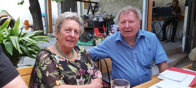 Labg. a. D. Elisabeth Ficker und Obmann Erich Köppel