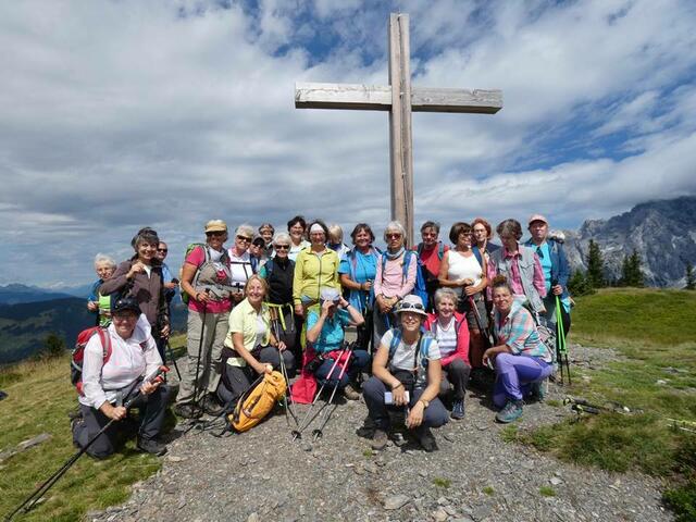 Mit Sabina Haslinger unterwegs am Hochkönig | Foto: Haslinger