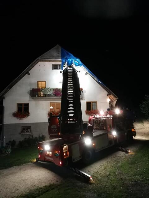 Der Einsatz in Kienberg dauerte bis in die Abendstunden.  | Foto: FF Obdach