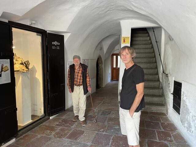 Helmuth Hickmann und Josef Zenzmaier im "1Blick". | Foto: Thomas Fuchs