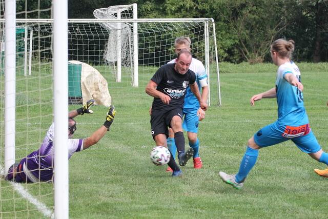 Bostjan Zelko gelang im Vorjahr ein astreiner Hattrick für Mühldorf gegen Breitenfeld.