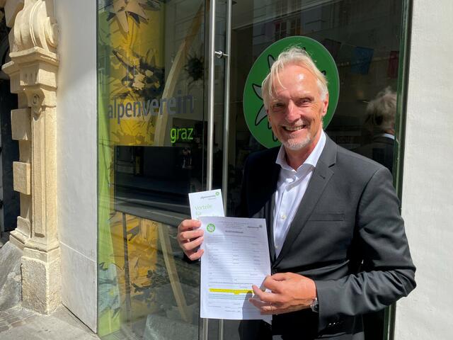 Suchen neue AV-Graz-Mitglieder: Günter Riegler und Co. | Foto: KK