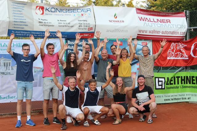 Vom 3. bis 14. August wurden auf der Anlage des UTC Esternberg die Tennisbezirksmeisterschaften ausgetragen.
