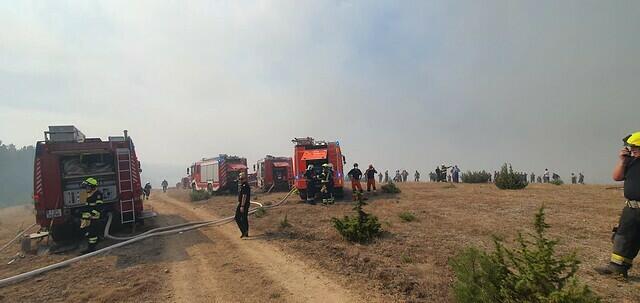 Die steirischen Einsatzkräfte haben autark gearbeitet und von Löschmittel bis Lebensmittel alles selbst organisiert. | Foto: LFV Steiermark