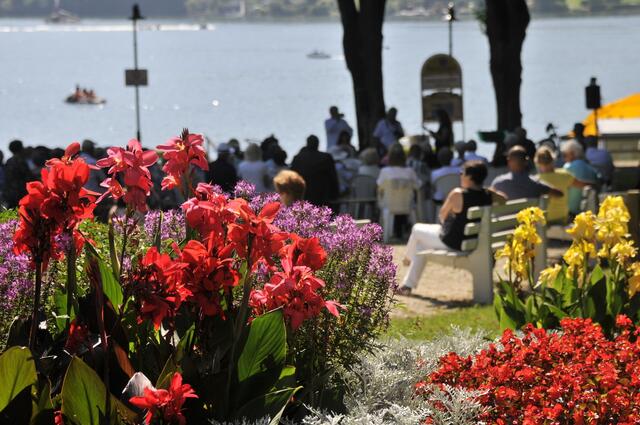 Das Festival of Poesie &amp; Music findet im Blumenpark statt  | Foto: Jo Hermann