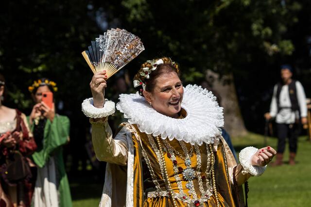 Beste Stimmung beim Renaissancefest auf Schloss Ambras | Foto: Friedrichs