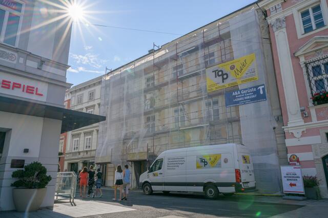 20.000 Euro kostet die Sanierung der Fassade des Schubert-Hauses. 
 | Foto: Arman Kalteis