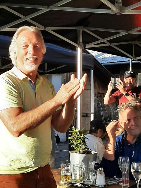 Unter den Besuchern war auch der Musiker Gebi Reimaier. | Foto: Privat