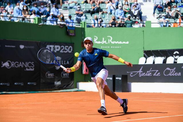 Tennisspieler Jaume Munar "in action".  | Foto: AndaluciaOpen/AlvaroDiaz