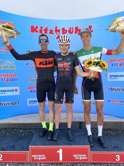 Das Herren-Podium. | Foto: SV Kitzsport