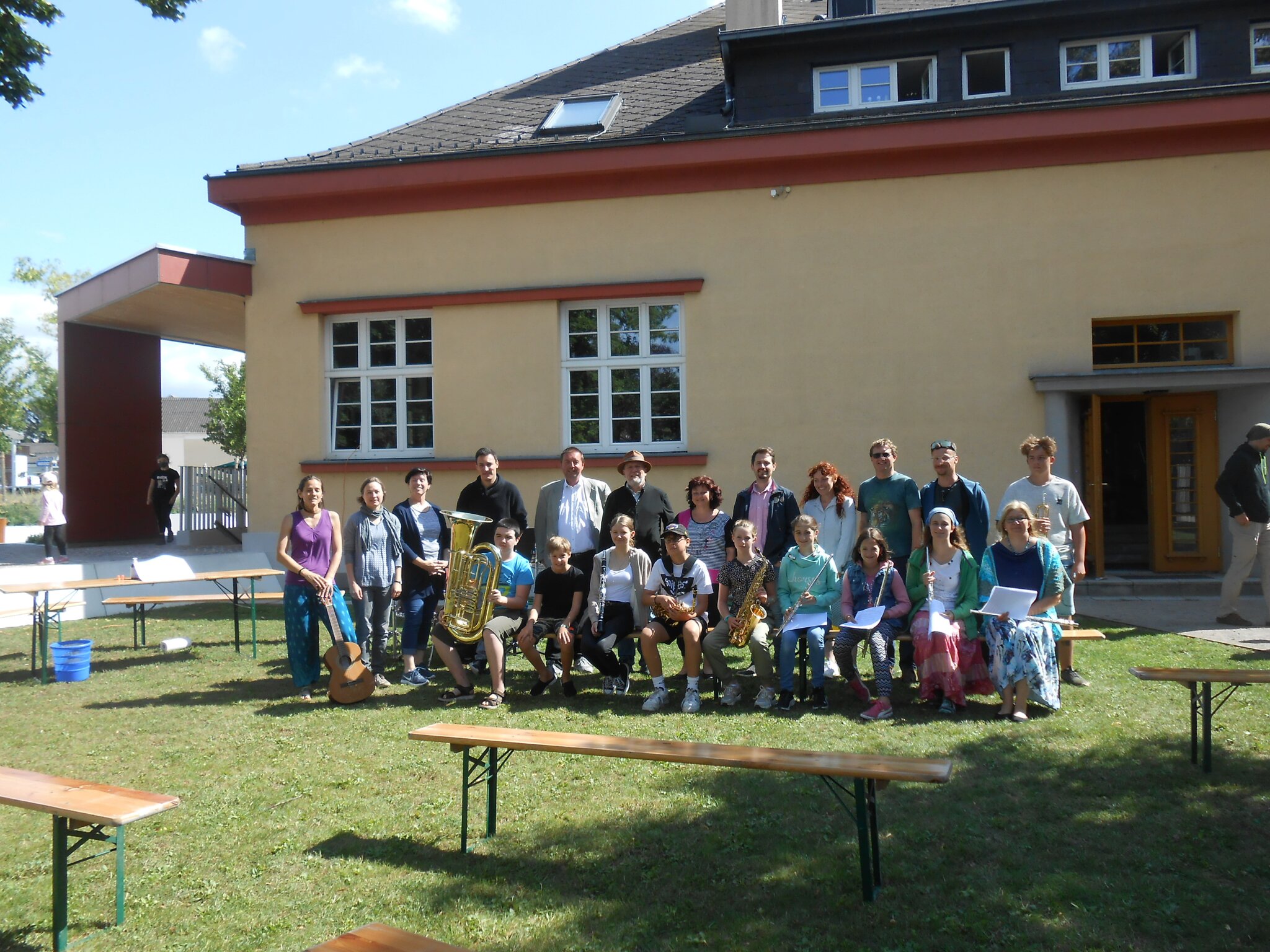 MusikschulPräsentation Instrumentenparcours in DeutschWagram