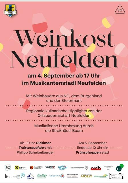 Die Weinkost findet im Musikantenstadel in Neufelden statt. | Foto: FUN
