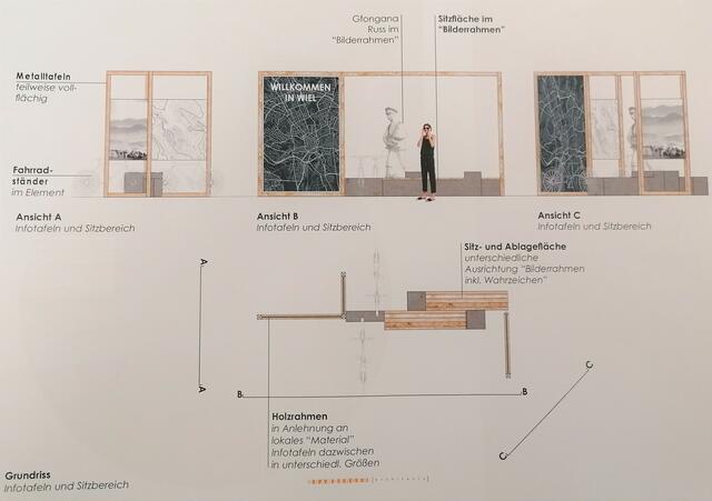 Der Bereich beim "Ruß" im Ortszentrum von St. Katharina in der Wiel wird aufgewertet werden. | Foto: Bramberger