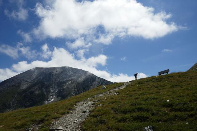 Am Weg Richtung Riedingscharte.  | Foto: Thomas Neuhold