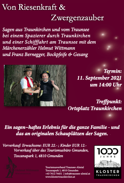 Sagen aus Traunkirchen und vom Traunsee. | Foto: Privat