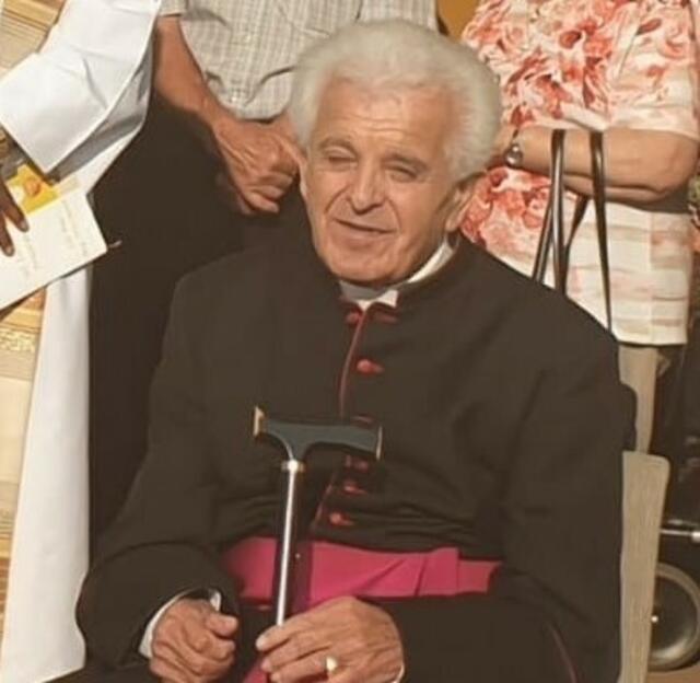 Im Vorjahr beging Msgr Otto Hörist sein Diamantenes Priesterjubiläum. | Foto: Gemeinde Hannersdorf