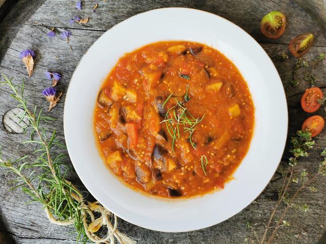 Griechische Melanzanisuppe | Foto: Katrin Ebetshuber