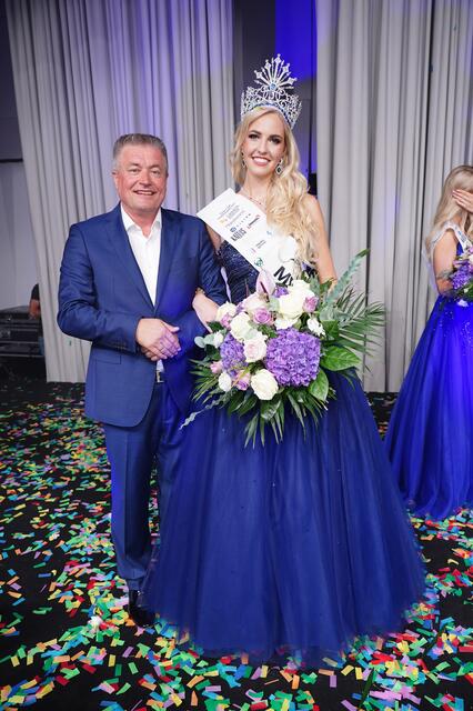 Beatrice Körmer mit Veranstalter Ramon S. Monzin. | Foto: Andreas Tischler/Vienna Press
