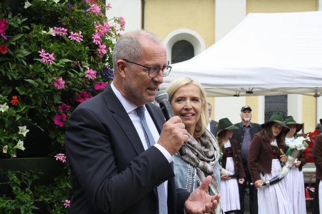 Der Jubilar, Bgm. Werner Kurz, bedankte sich im Anschluss. | Foto: Elisabeth Zangerl