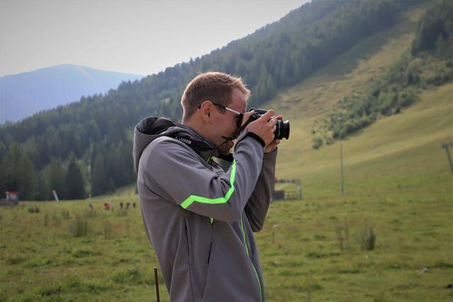 Ein PRESSE-Fotograf hat die Wanderung bildlich begleitet.
