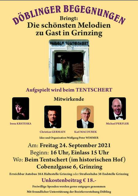 Die schönsten Melodien zu Gast in Grinzing | Foto: Döblinger Begegnungen